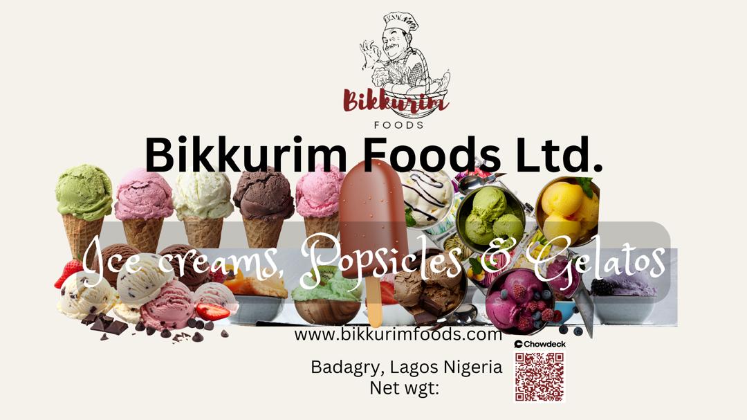 Ice Creams, Popsicles and Gelatos